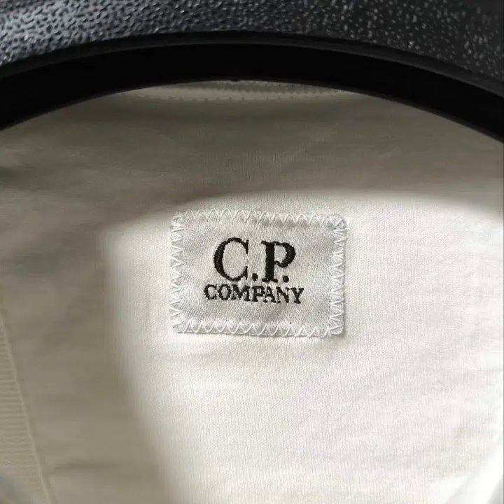 [BUNJANG] CP Company Kara Neck Pocket T-Shirt White / 90 CP컴퍼니 카라넥 포켓 티셔츠 화이트