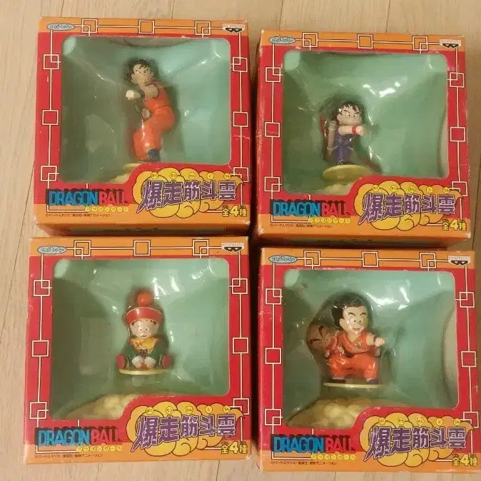 [BUNJANG] Dragon Ball Hyperbolic Time Chamber Banpresto 4-Piece Figure Set / 고전 드래곤볼 폭주근두운 반프레스토 피규어 4종