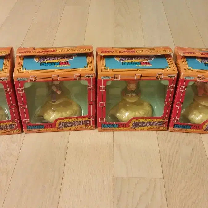 [BUNJANG] Dragon Ball Hyperbolic Time Chamber Banpresto 4-Piece Figure Set / 고전 드래곤볼 폭주근두운 반프레스토 피규어 4종