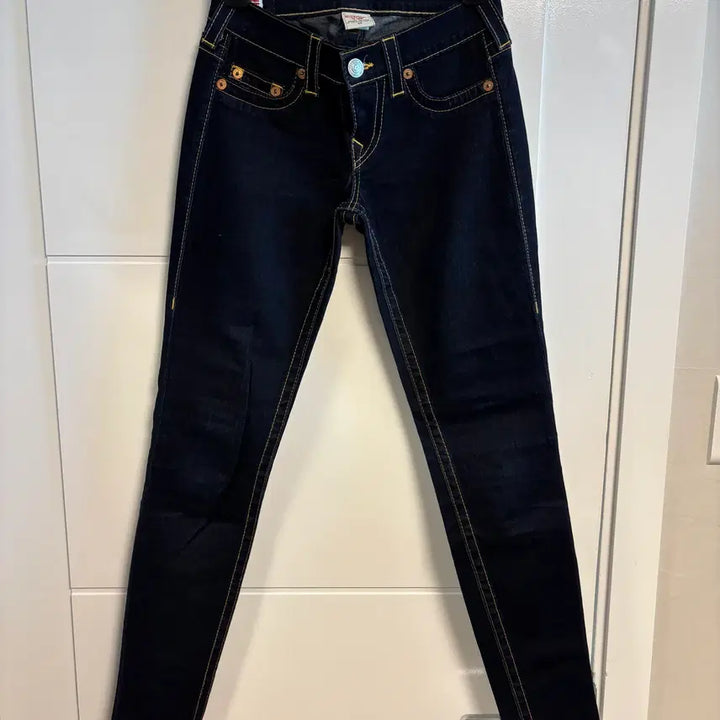 [BUNJANG] True Religion Casey Dark Wash Denim Leggings Jeans Size 25 / (25) 트루 릴리전 True Religion 데님 레깅스 스키니진