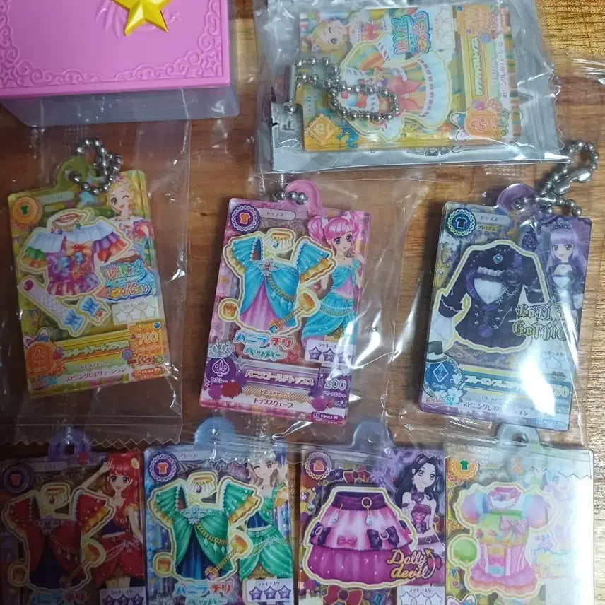 [BUNJANG] Aikatsu! Gashapon Music Box Set / 아이엠스타 아이카츠 가샤폰 가챠 일괄 오르골 스미레 리사 쥬리 린 마도카