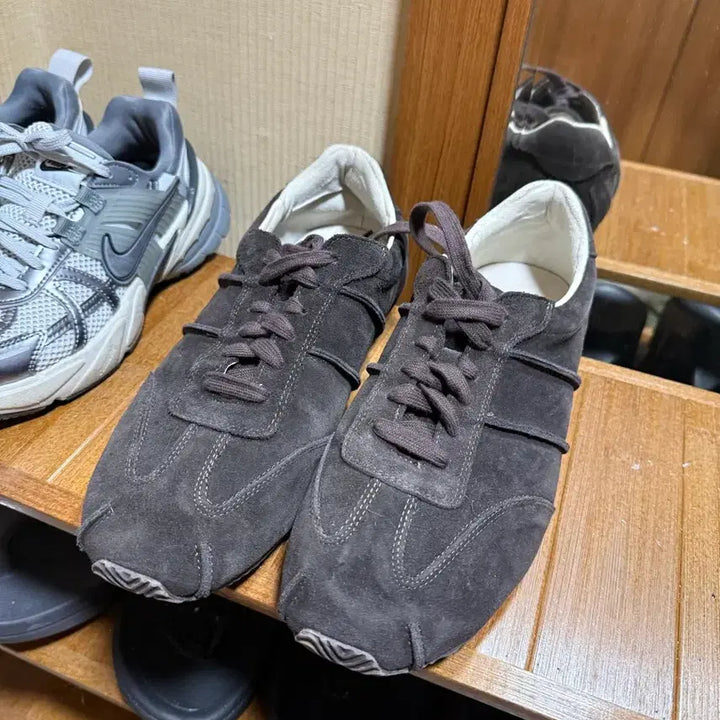 [BUNJANG] VTZ Kaba_Brown Suede Sneakers / 바토즈 VTZ Kaba_Brown 스웨이드 스니커즈