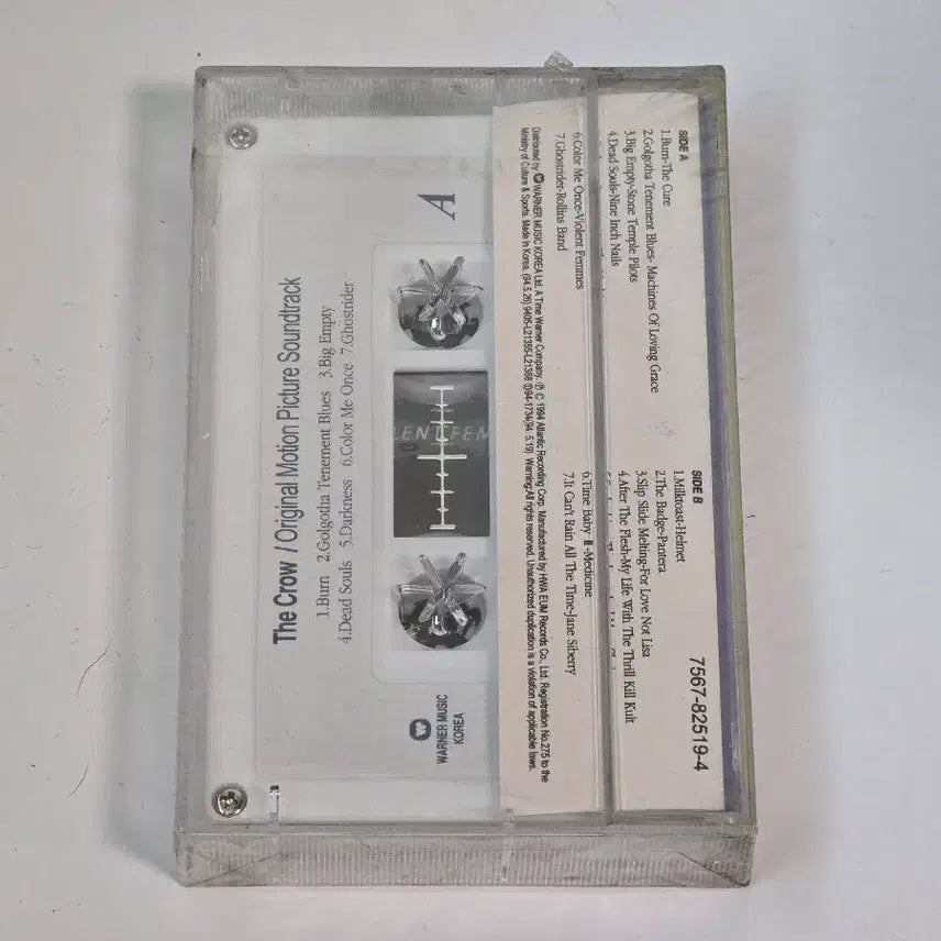 [BUNJANG] The Crow OST Cassette Tape (1994) / [미개봉] 영화 크로우(The Crow) OST 카세트 테이프 (1994