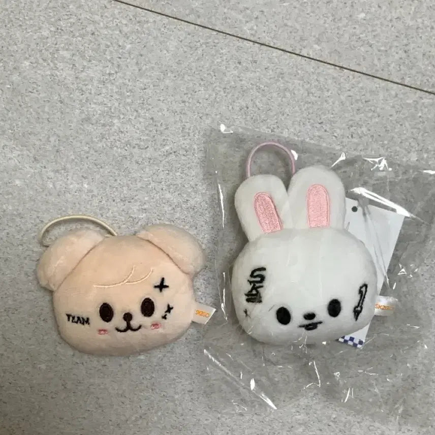[BUNJANG] Stray Kids Karma Pop-up Name Tag Keyring Bundle Set (Lee Know, I.N, Seungmin, Felix) / 일괄) 카르마 팝업 스키주 네임택 키링 리빗 리노 퍼핌 승민