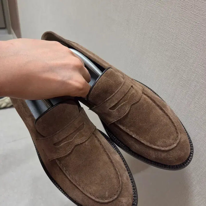 [BUNJANG] Romantic Move Suede Loafers / 로맨틱무브 로퍼