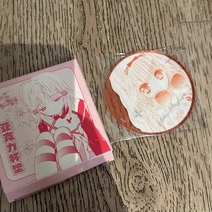 [BUNJANG] Character Transformation Charat Charat Rima Acrylic Coaster / 캐릭캐릭체인지 캐캐체 아크릴 코스터 리마