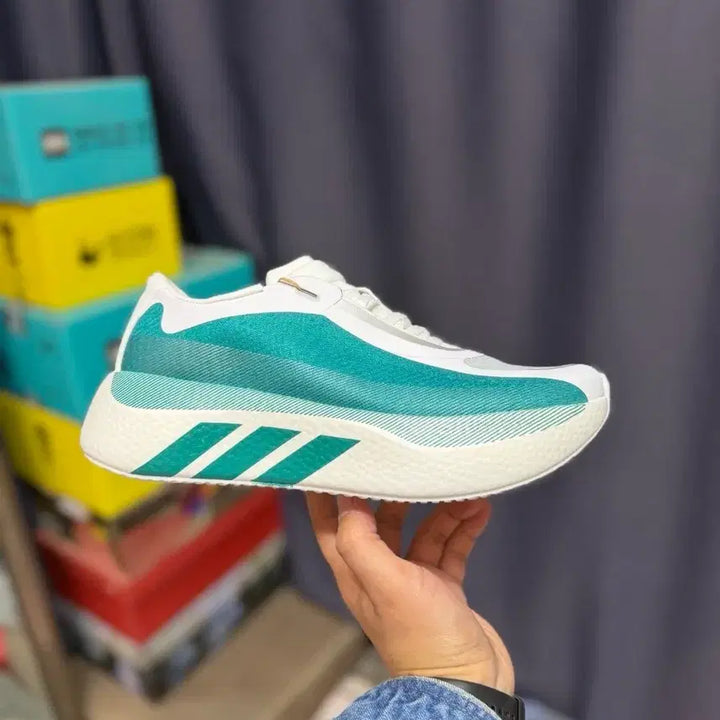 [BUNJANG] Adidas Mint Three-Stripes Running Shoes Size 265 / 아디다스 민트색 삼선 운동화  러닝화 사이즈/265