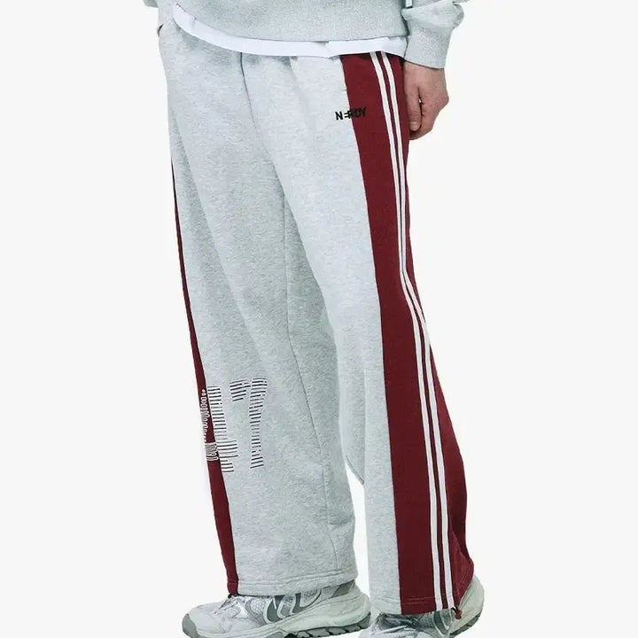 [BUNJANG] NERDY Grey Track Pants XS / 널디 NERDY 회색 트랙 바지 XS