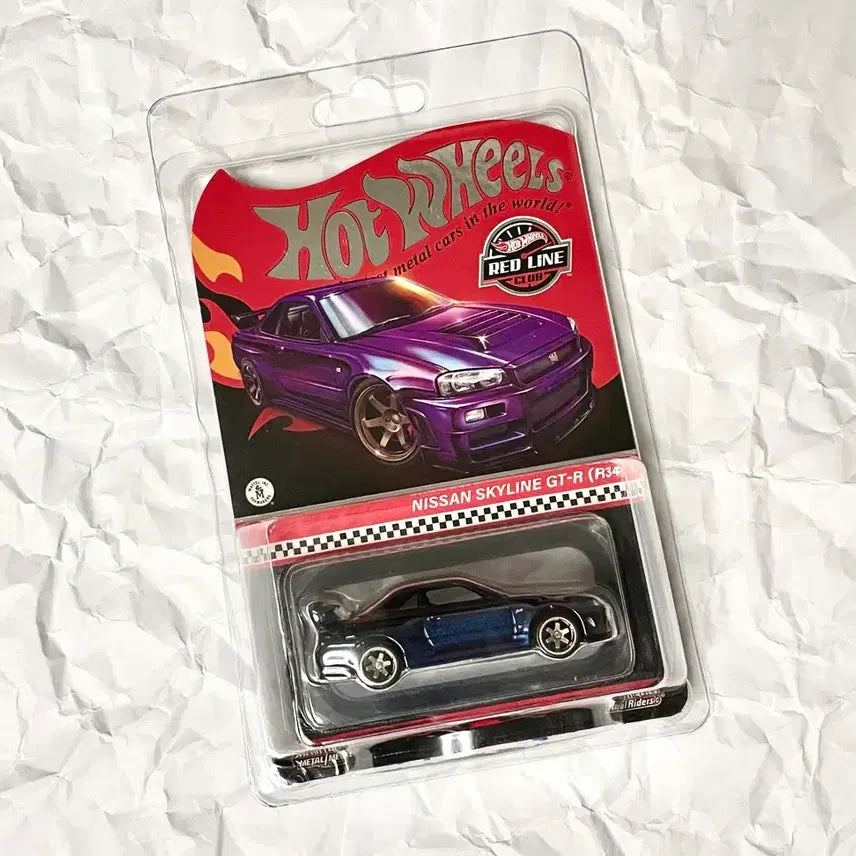 [BUNJANG] Hot Wheels RLC Limited Edition Skyline R34 Chameleon Purple (Sealed) / (오늘만)핫휠 RLC 한정판 스카이라인 gtr R34 카멜레온 퍼플 미개봉