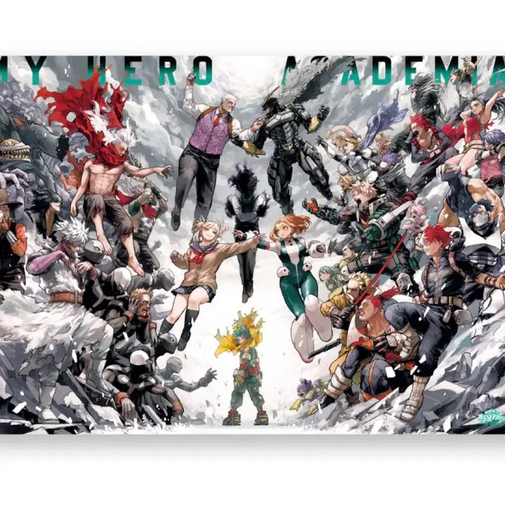[BUNJANG] My Hero Academia Anime Original Art Exhibition Key Visual Poster / (현물) 나히아 히로아카 원화전 키비주얼 포스터