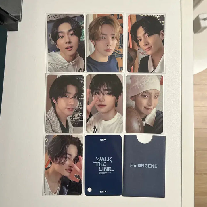 [BUNJANG] ENHYPEN Walk the Line Engene Zone Photocard Full Set / 엔하이픈 워크더라인 고양 엔진존 포카 풀세트 판매