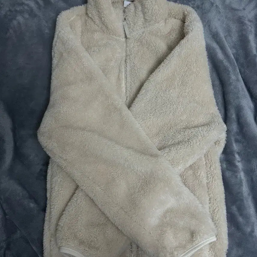 [BUNJANG] SPAO Fleece Jacket Ivory / 스파오 후리스 팔아요