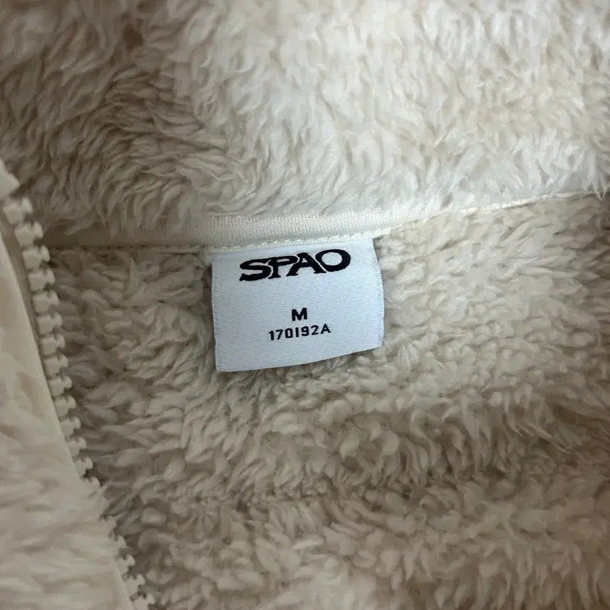 [BUNJANG] SPAO Fleece Jacket Ivory / 스파오 후리스 팔아요