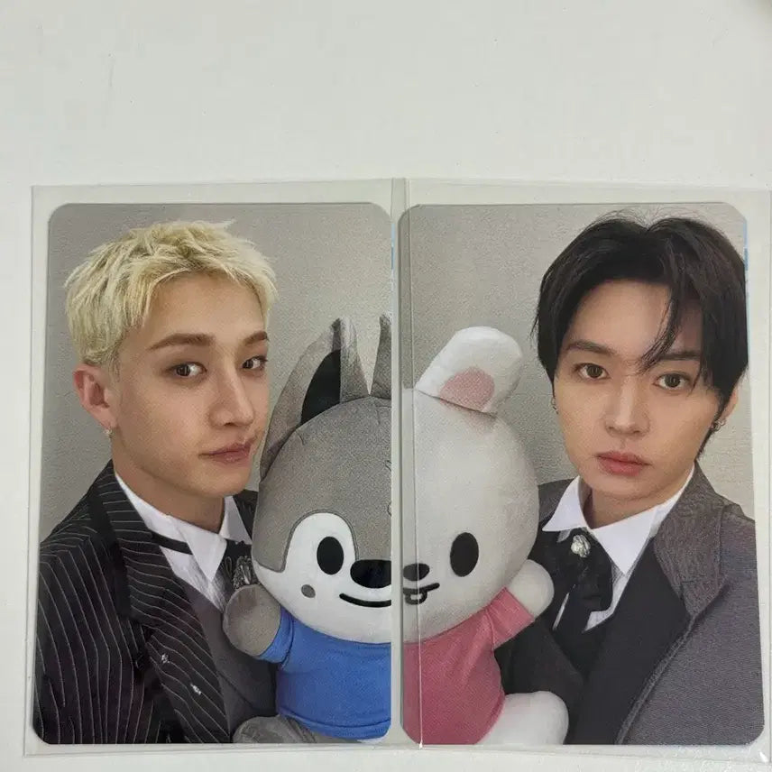 [BUNJANG] SKZOO Popup Manwon Photocard Bangchan &amp; Lee Know Set / 스키주 팝업 만원 포카 방찬 리노 세트