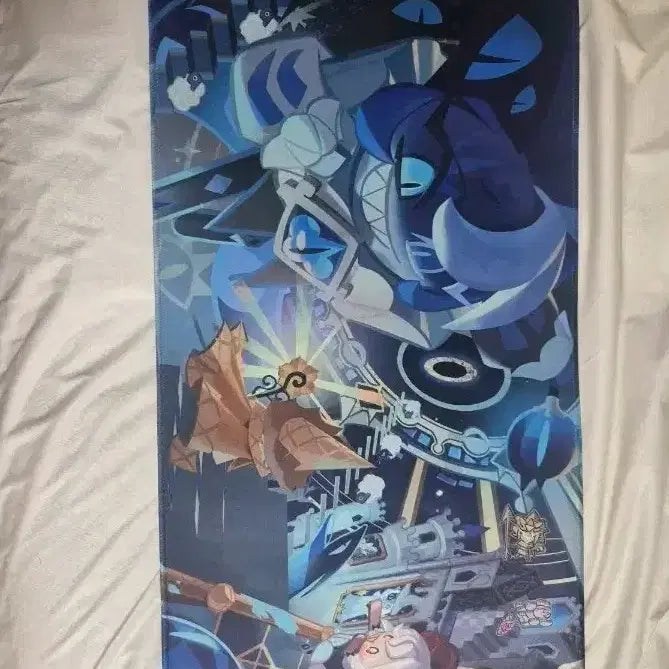 [BUNJANG] Cookierun Kingdom 4th Anniversary Shadowmilk Desk Mat / 쿠키런 킹덤 4주년 굿즈 쉐도우밀크 데스크 매트 팝니다