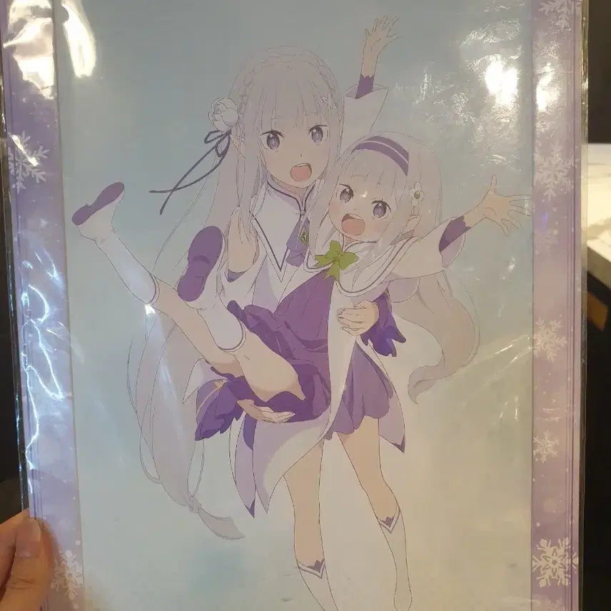[BUNJANG] Re:Zero Emilia &amp; Petra Visual Board / Re 제로부터 시작하는 이세계 생활 비주얼 보드