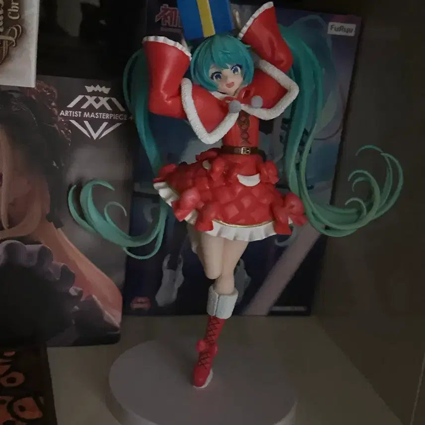 [BUNJANG] Hatsune Miku Santa Noodle Stopper Bundle Set / 하츠네 미쿠 산타 누들스토퍼 일괄