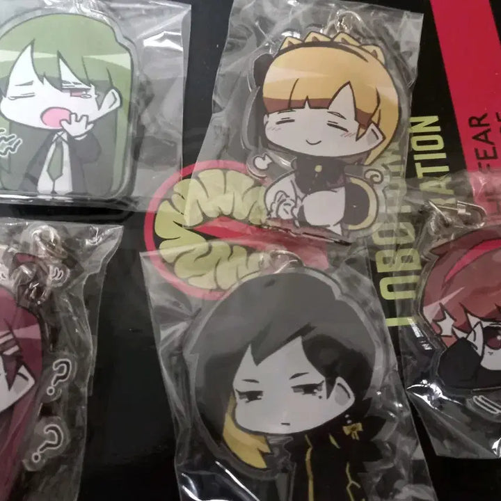 [BUNJANG] Project Moon Lobotomy Corporation Library of Ruina Keyring Bundle Set / 프문 림버스 라오루 로보토미 모펀 키링