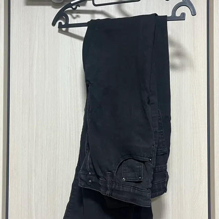 [BUNJANG] Black Bootcut Denim Pants / 블랙 부츠컷 데님 바지