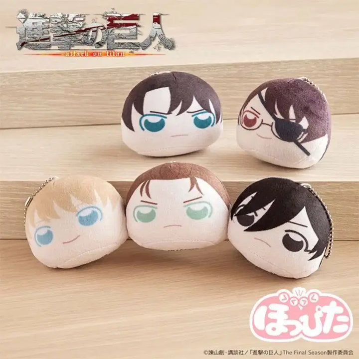 [BUNJANG] Attack on Titan Levi Hange Leopard Trading Mascot / 진격의 거인 리바이 한지 호피타 트레이딩 마스코트