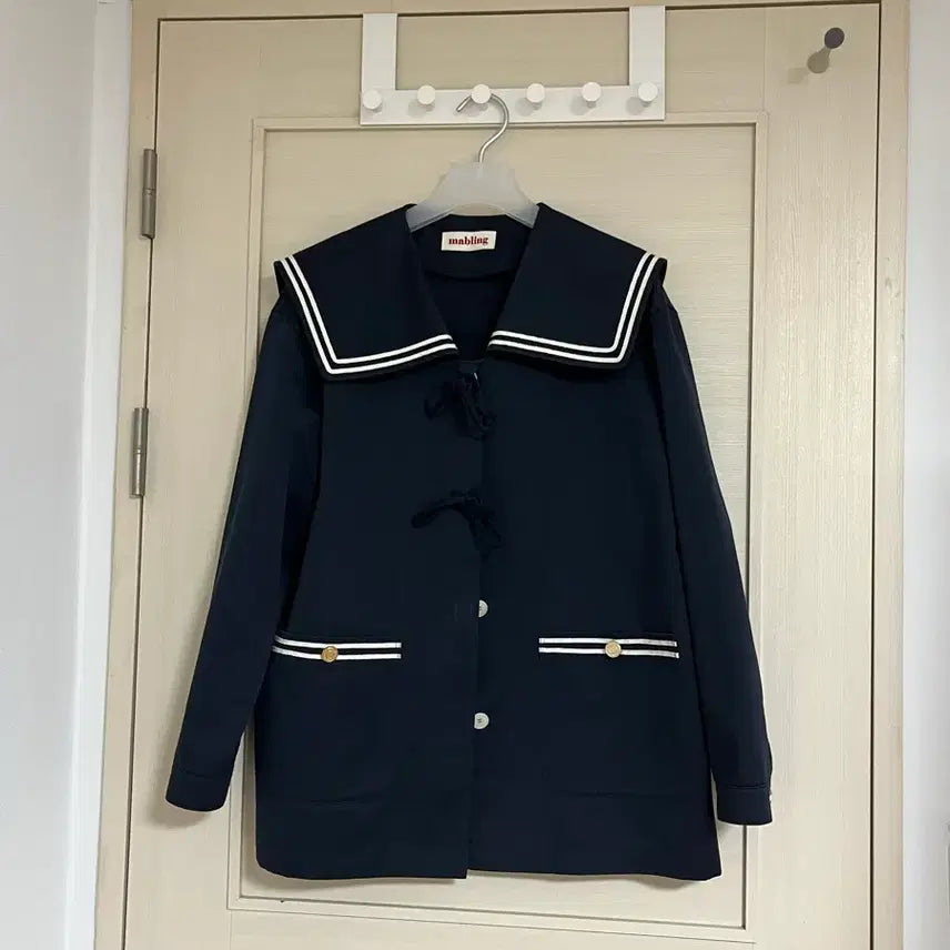 [BUNJANG] Marbling Sailor Jacket / 마블링 세일러 자켓