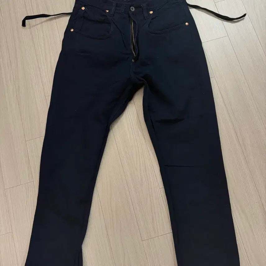 [BUNJANG] Kapital Dark Blue Denim Pants (Size 3) / [3] 캐피탈 진청 데님팬츠