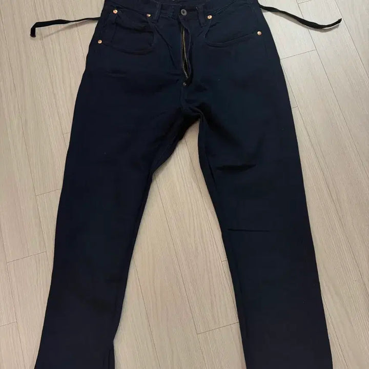 [BUNJANG] Kapital Dark Blue Denim Pants (Size 3) / [3] 캐피탈 진청 데님팬츠
