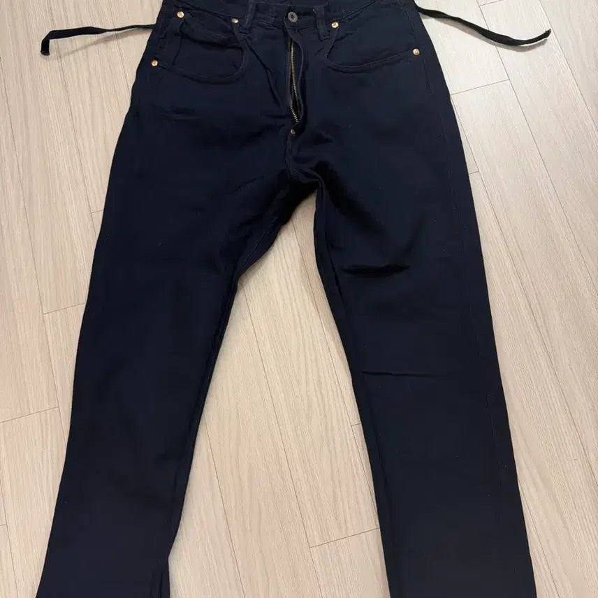 [BUNJANG] Kapital Dark Blue Denim Pants (Size 3) / [3] 캐피탈 진청 데님팬츠