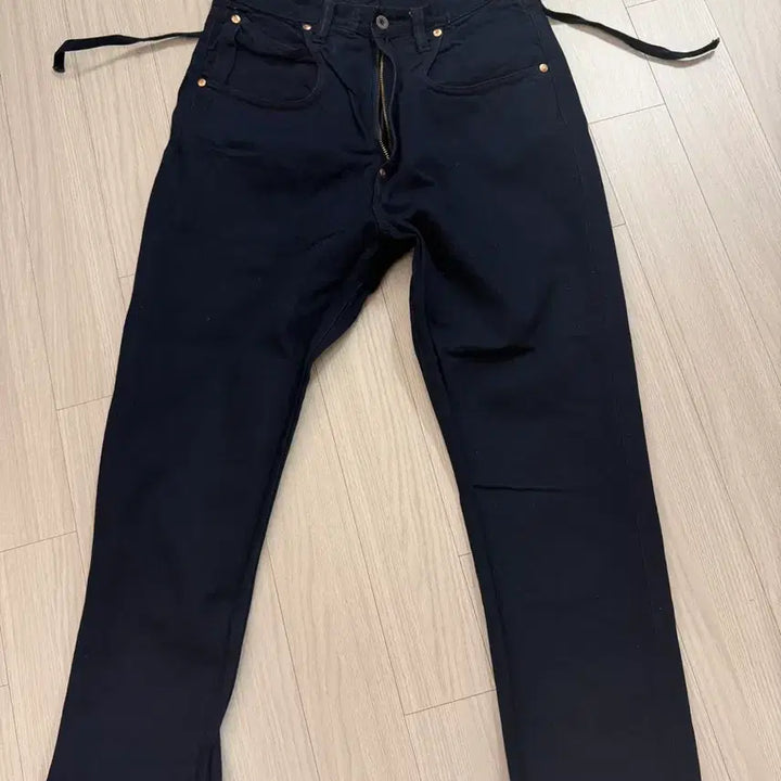 [BUNJANG] Kapital Dark Blue Denim Pants (Size 3) / [3] 캐피탈 진청 데님팬츠
