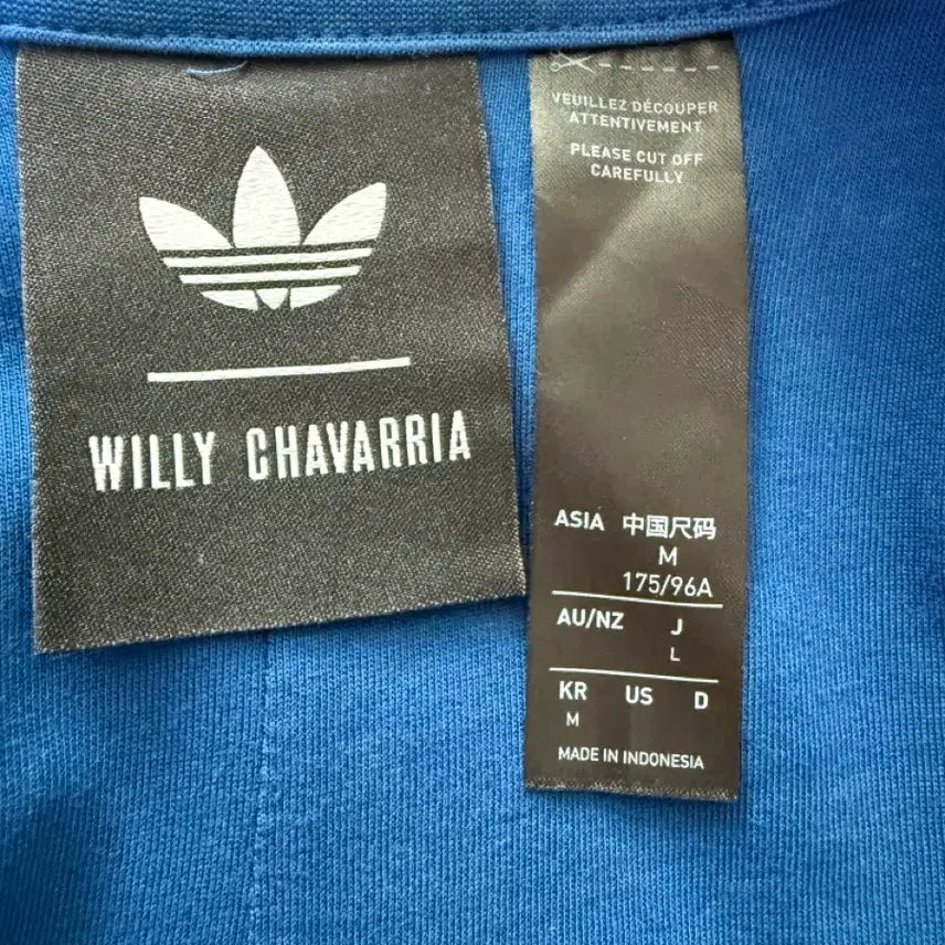[BUNJANG] Adidas x Willy Chavarria Track Jacket Dark Marine / 아디다스 윌리 차바리아 트랙 자켓 다크마린