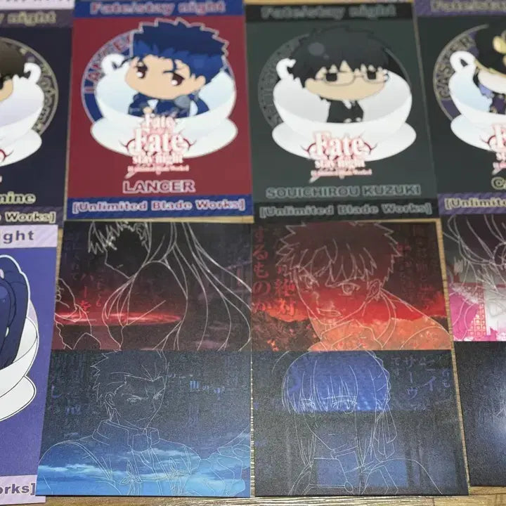 [BUNJANG] Fate/stay night Cafe Postcard / 페이트 스테이 나이트 카페 엽서