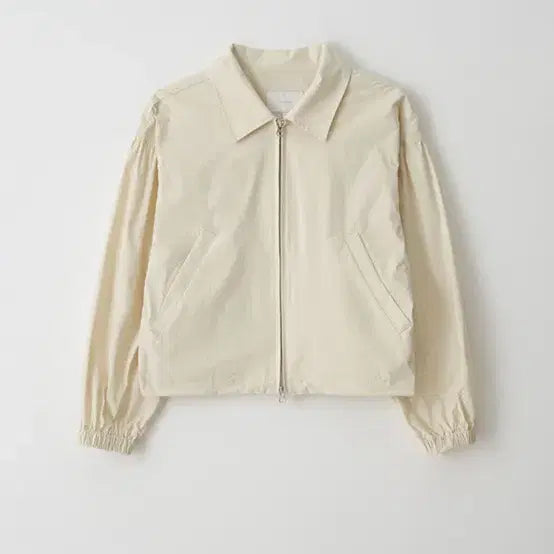 [BUNJANG] RINGLING Shirring Blouson Jacket - Cream / 링서울  shirring blouson jacket-cream