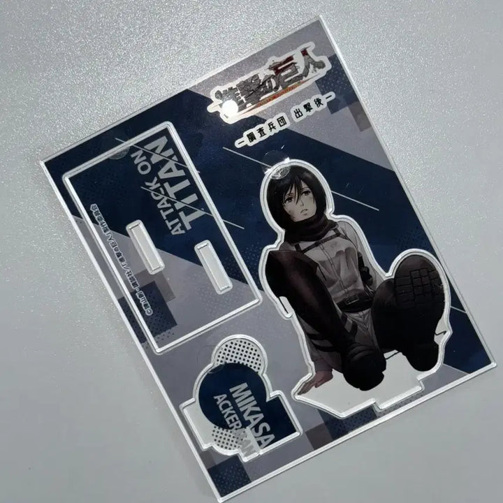 [BUNJANG] Attack on Titan Mikasa Ackerman Acrylic Stand / 진격의 거인 미카사 아커만 출격후 아크릴 스탠드 굿즈