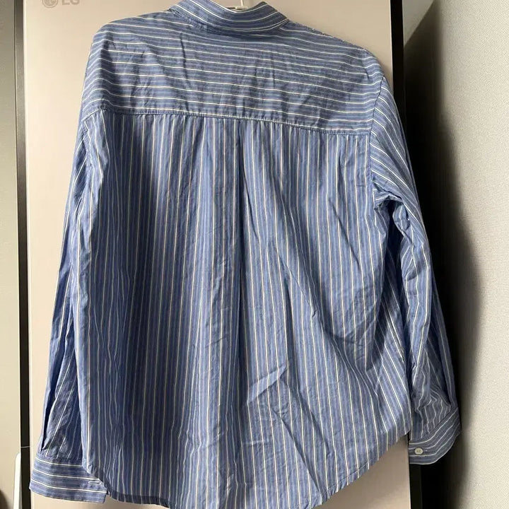 [BUNJANG] London Lace Stripe Shirt / 런던레이스 스트라이프 셔츠