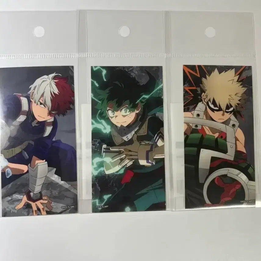 [BUNJANG] My Hero Academia Bakugo, Todoroki, Midoriya Sticker Bundle Set / (일괄)나의 히어로 아카데미아 바쿠고, 쇼토, 미도리야 스티커 전시회