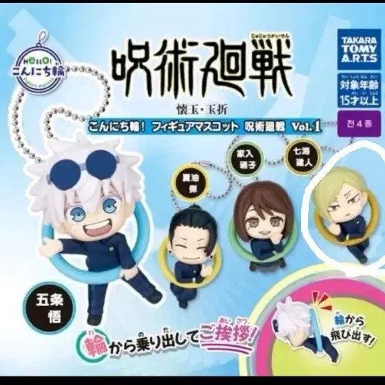 [BUNJANG] Jujutsu Kaisen Nanami Konnichiwa Ring / 주술회전 나나미 곤니치와 링 가챠 피규어