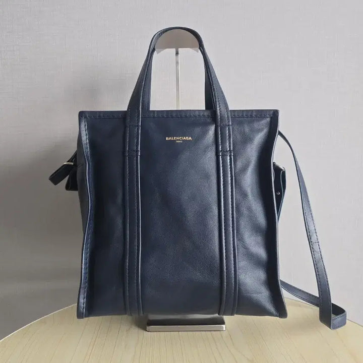 [BUNJANG] Balenciaga Bazar Shopper S Navy / 발렌시아가 바자르 쇼퍼백 S 네이비