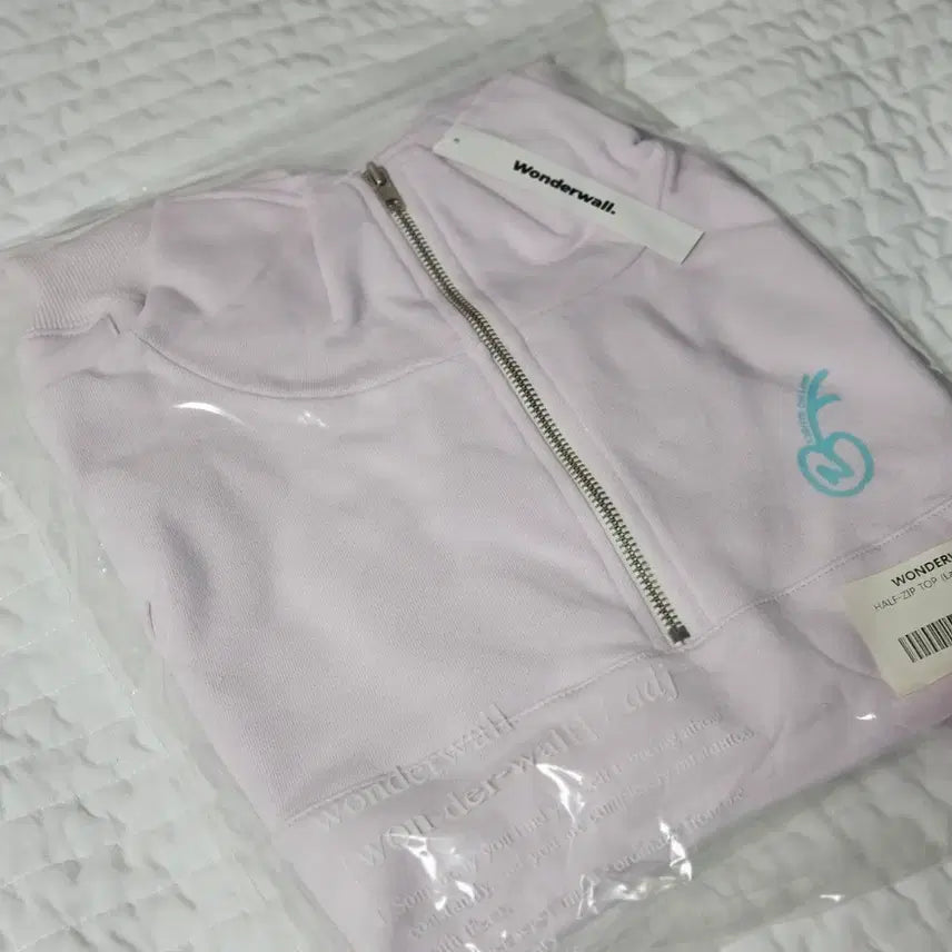 [BUNJANG] ONF Wonderwall HALP Zip-Up Hoodie Lavender FREE Size / [미개봉 새상품] 온앤오프 원더월 반집업 라벤더 FREE