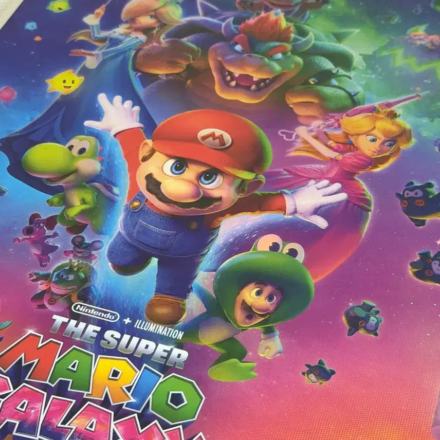 [BUNJANG] Super Mario Galaxy Dolby Poster A3 / 슈퍼마리오 갤럭시 돌비 포스터 A3