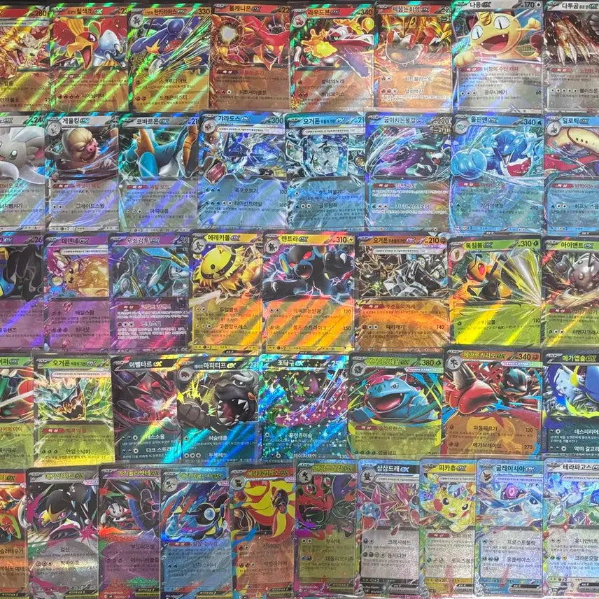 [BUNJANG] Pokemon Card RR and AR Bundle Set / 포켓몬카드 rr일괄. Ar일괄 판매