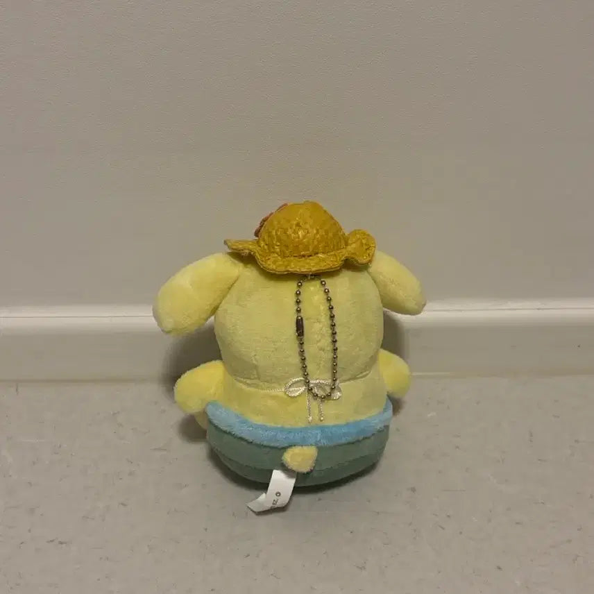 [BUNJANG] Pompompurin Hawaiian Plush Keychain / 하와이안 폼폼푸린 인형 키링