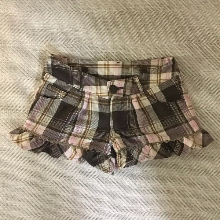 [BUNJANG] Vintage Liz Lisa Denim Overalls Shorts Culottes / 빈티지 리즈리사 멜빵 반바지 큐롯 라떼갸루 히메갸루 히메카지 초코딸기