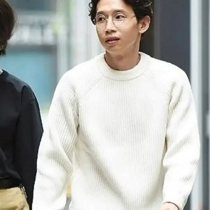[BUNJANG] Uniqlo U Lemaire Lambswool Knit Sweater / 유니클로 u 르메르 램스울 봉태규니트 M