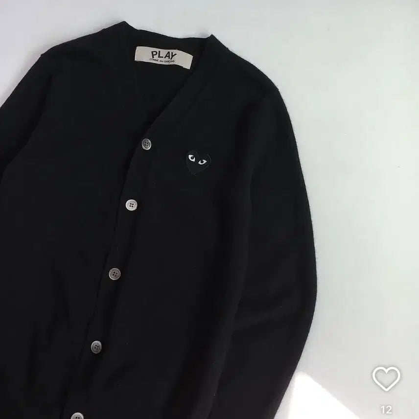 [BUNJANG] Comme des Garçons Black Cardigan / 꼼데가르송 블랙 가디건s
