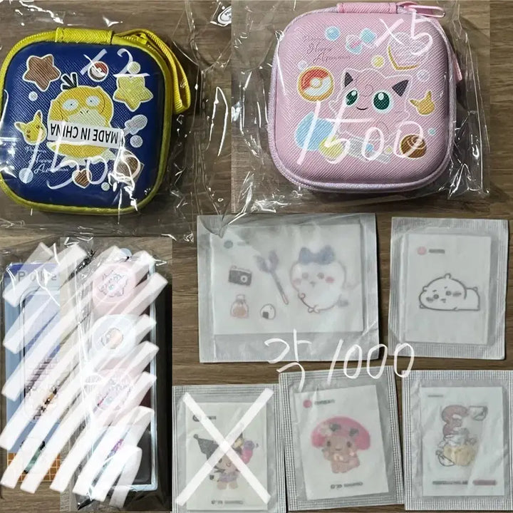 [BUNJANG] Sanrio Chiikawa My Melody Bagel Chip Sticker Set / 올리브영 딜라이트 베이글칩 스티커 띠부씰 산리오 치이카와 마이멜로디