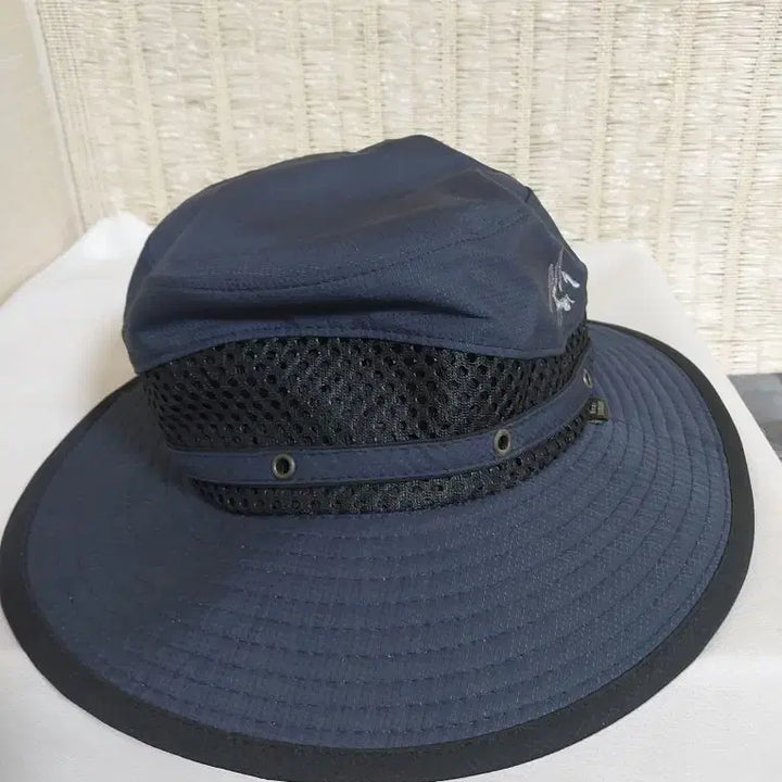 [BUNJANG] Navy Mesh Bucket Hat / 네이비색 메쉬 등산 모자 벙거지
