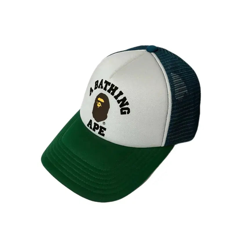 [BUNJANG] A Bathing Ape Mesh Cap Green OS / 베이프 A Bathing Ape 메쉬캡 그린