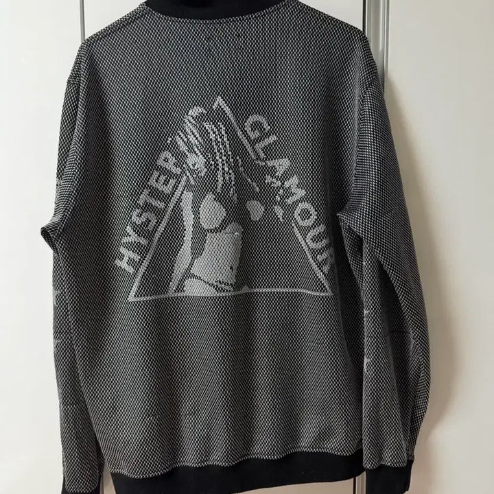 [BUNJANG] Hysteric Glamour NYS Pattern Black Jacket / 히스테릭글래머 NYS 패턴 블랙 자켓