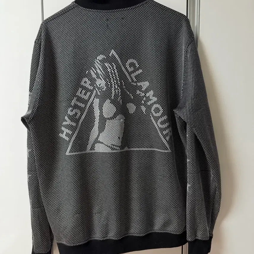 [BUNJANG] Hysteric Glamour NYS Pattern Black Jacket / 히스테릭글래머 NYS 패턴 블랙 자켓