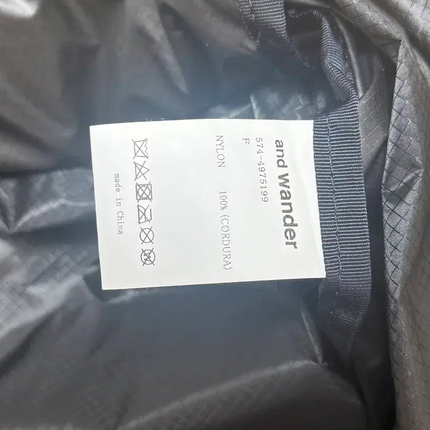[BUNJANG] and wander Sil Daypack Black / and wander 앤드원더 실데이팩  차콜